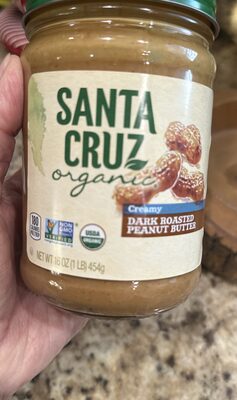 Santa Cruz Peanut Butter Cream Dkrst - 16 oz — Case of 12