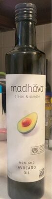 Madhava Oil Avocado - 500 ml — Case of 6