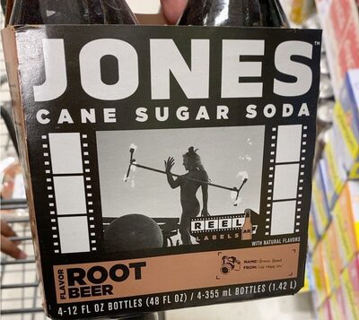 Jones Soda 4Pack Root Beer - 48 fl oz — Case of 6