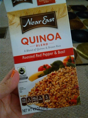 Near East Quinoa Roasted Red Pepper Basil - 4.9 oz — Case of 12