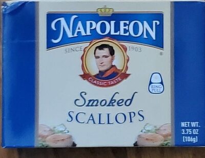 Napoleon Scallops Smoked - 3.75 oz — Case of 25