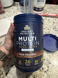Ancient Nutrition Protein Creatine Dark Chocolate - 22 oz — Case of 6