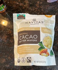 Navitas Wafers Butter Cacao Organic - 8 oz — Case of 6
