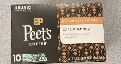 Peets Coffee Coffee Pod Cafe Domingo - 10 ct — Case of 6