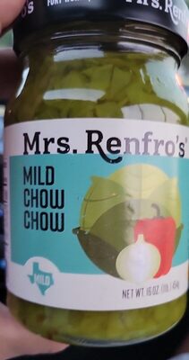 Mrs Renfro Chow Chow Mild - 16 oz — Case of 6
