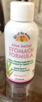 Lily Of The Desert Stomach Formula Shot - 2 fl oz — Case of 12