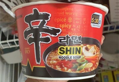 Nong Shim Noodle Bowl Big Shin - 4.02 oz — Case of 6