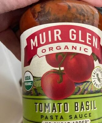Muir Glen Sauce Pasta Tomato Basil - 23.5 oz — Case of 12