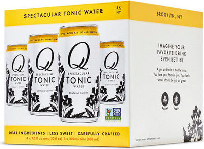 Q Tonic Tonic Water 4Pack - 30 fl oz — Case of 6
