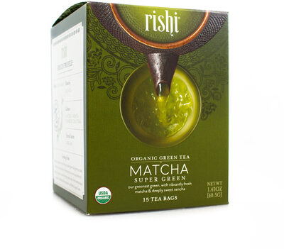 Rishi Tea Tea Matcha Spray Green 15 ct - 34.5 g — Case of 6