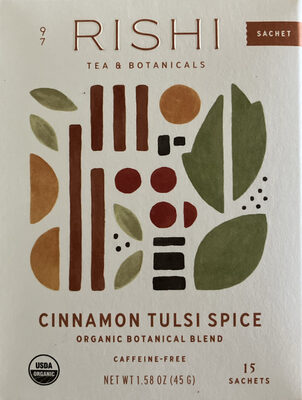 Rishi Tea Tea Cnnmn Tulsi Spc 15Pc - 1.6 oz — Case of 6