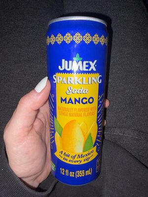 Jumex Soda Sparkling Mango - 12 fl oz — Case of 12