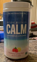Natural Vitality Vitamin Calm Raspberry Lemon - 16 oz — Case of 12