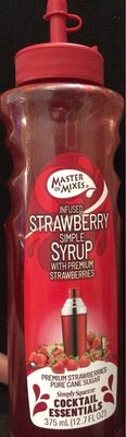 Master Of Mixes Syrup Strawberry Ccktl Essn - 375 ml — Case of 12