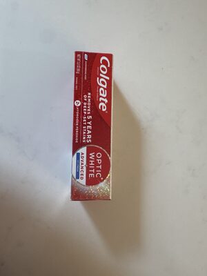 Colgate Optic White Advanced Icy Fresh, 3.2 oz — 24 Per Case