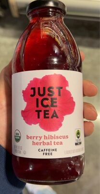 Just Ice Tea Tea Ber Hib - 16 fl oz — Case of 12