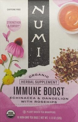 Numi Teas Tea Immune Boost - 16 bag — Case of 6