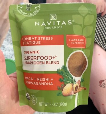 Navitas Superfood Adaptogen Blen - 6.3 oz — Case of 6