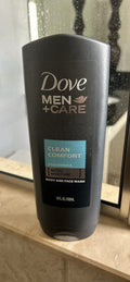 Dove Men+Care Clean Body Wash, 18 oz — 4 Per Case