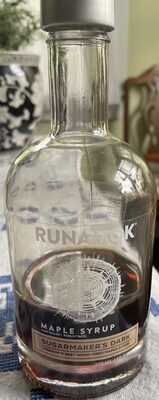 Runamok Maple Syrup Maple Sgrmkr Dark - 375 ml — Case of 6