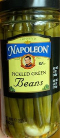 Napoleon Bean Green Pckld - 12 oz — Case of 6