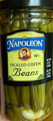 Napoleon Bean Green Pckld - 12 oz — Case of 6