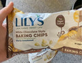 Lilys Sweets Chips Baking White Chocolate - 9 oz — Case of 12