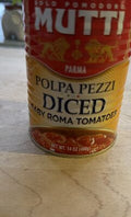 Mutti Tomato Diced Bby Roma - 14 oz — Case of 6
