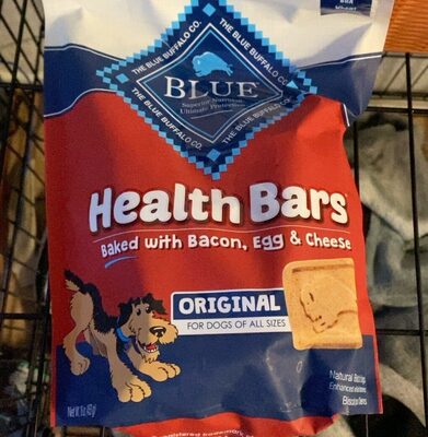 Blue Buffalo Bar Dog Health Egg Cheese - 16 oz — Case of 4