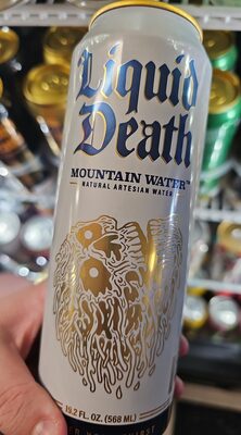 Liquid Death Water Still Mountain - 19.2 fl oz — Case of 12