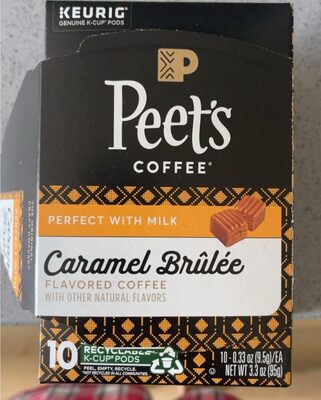 Peets Coffee Coffee Pod Carmel Brulee - 10 ct — Case of 6