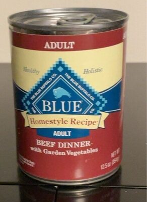 Blue Buffalo Dog Food Homestyle Beef - 12.5 oz — Case of 12
