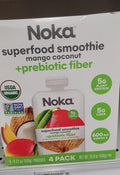 Noka Smoothie Mango Cconut 4Pc - 16.9 oz — Case of 6