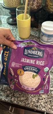 Lundberg Rice White Jasm Fam Rgn - 17.3 oz — Case of 6