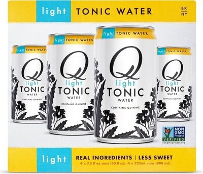 Q Tonic Water Tonic Light 4Pack - 30 fl oz — Case of 6