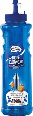 Master Of Mixes Syrup Cocktail Blue Curac - 375 ml — Case of 6