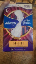 Always Radiant Size 4 Scented, 20 ct — 3 Per Case
