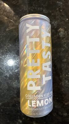 Pretty Tasty Tea Collagen Lemon Ready to Drink - 12 fl oz — Case of 12