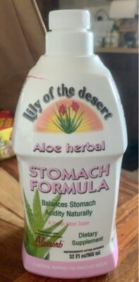 Lily Of The Desert Stomach Formula - 32 oz — Case of 3