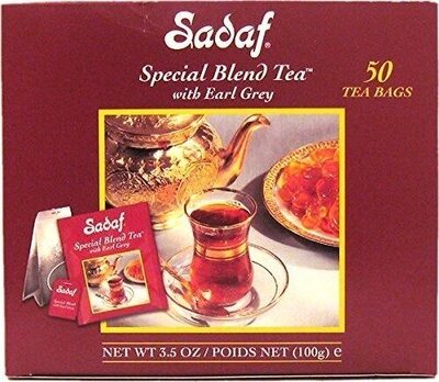 Sadaf Tea Spcl Blend Earl Gray - 3.5 oz — Case of 6