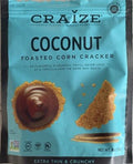 Craize Crackers Corn Coconut - 4 oz — Case of 6