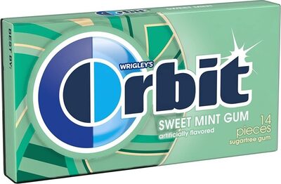 Wrigley's Orbit Sweet Mint Gum, 14 ct — 144 Per Case