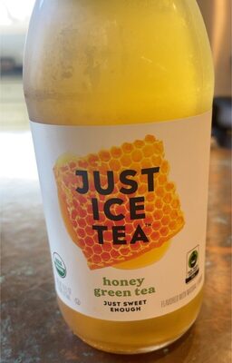 Just Ice Tea Tea Hon Green - 16 fl oz — Case of 12