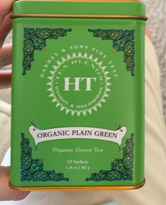Harney & Sons Tea Plain Green Organic 20 ct - 1.4 oz — Case of 4