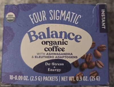 Four Sigmatic Coffee Calm Instant Medium Organic - 0.9 oz — Case of 4