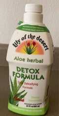 Lily Of The Desert Aloe Vera Detox Formula - 32 oz — Case of 3