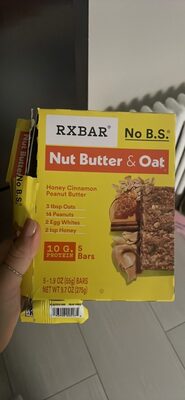 Rxbar Bar Honey Cinnamon Penut Buttr - 9.7 oz — Case of 6