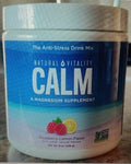 Natural Vitality Calm Powder Raspberry Lemon - 8 oz — Case of 12