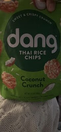 Dang Chips Rice Coconut Crunch - 3.5 oz — Case of 12