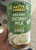 Native Forest Coconut Milk Simple Organic - 13.5 fl oz — Case of 12